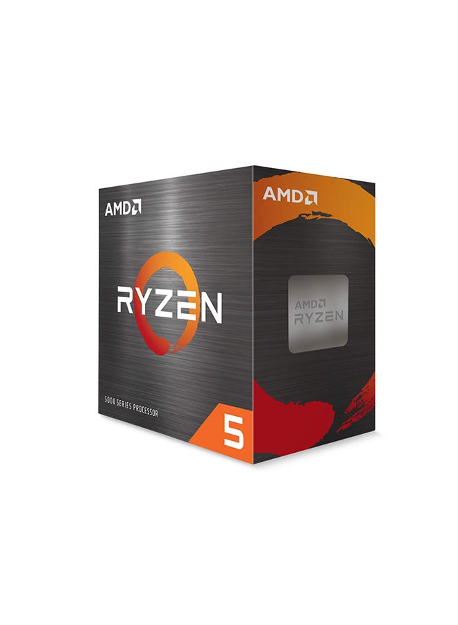 AMD - Ryzen 5 5600X Desktop Processor, 4.6GHz (Max Boost Clock) & 3.7GHz (Base Clock), 6-Core, AM4, 12 Threads, TSMC 7nm FinFET Grey - Image 1