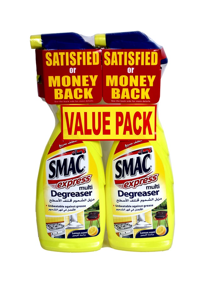 Smac Multi Degreaser Lemon Multicolour 2x650ml - Image 1