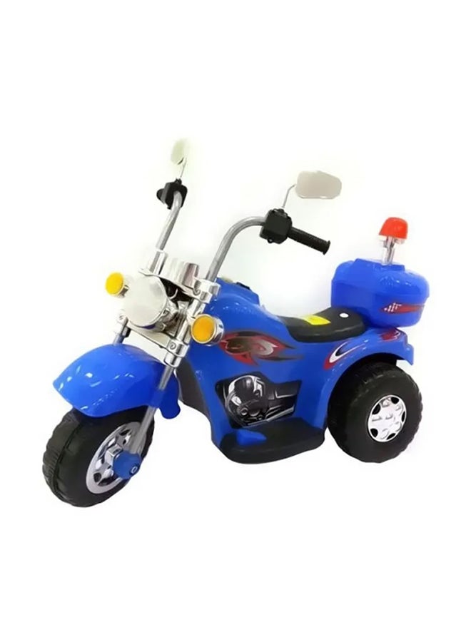 AGD Electric Ride-On Bike Authentic Design Rich Details Premium Quality Durable Blue 110x40x65cm  - Image 2