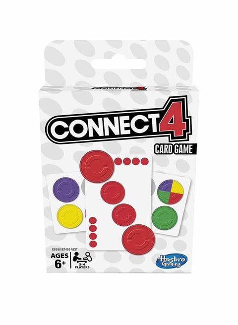 Connect 4 Card Game For Kids 0.75x3.62x5.63inch