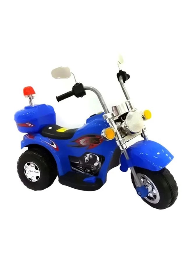 AGD Electric Ride-On Bike Authentic Design Rich Details Premium Quality Durable Blue 110x40x65cm  - Image 1