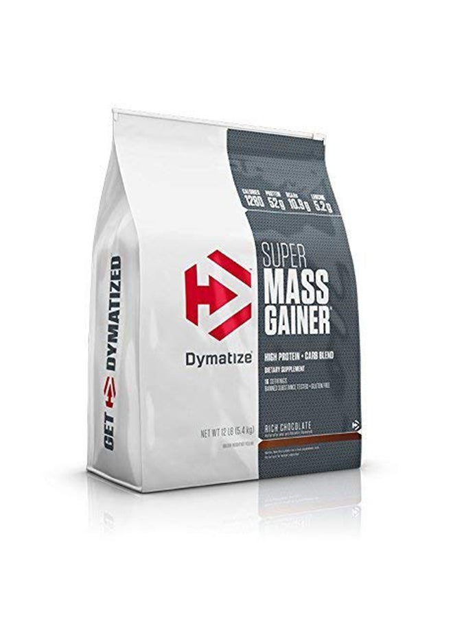 Dymatize Super Mass Gainer 12lb - Rich Chocolate  - Image 2