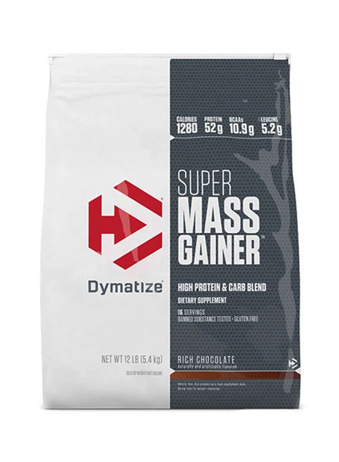 Dymatize Super Mass Gainer 12lb - Rich Chocolate  - Image 1