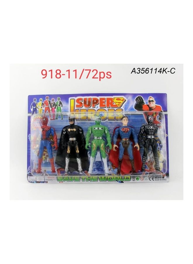 Avengers And DC Action Figure Toy Set 