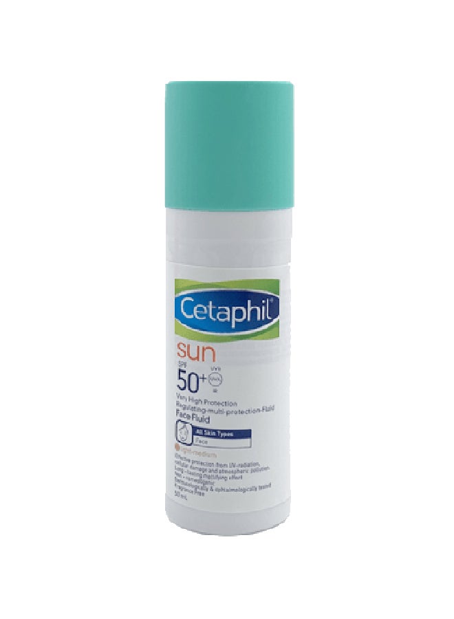 سيتافيل كريم صن لحماية الوجه بعامل حماية من الشمس SPF50+ ملون 50ملليلتر  - Image 1