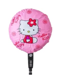 Cat Printed Waterproof Dust And Moisture Proof Stand Fan Cover Case Pink