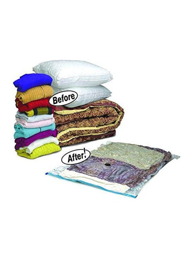 Pressure Bag For Storing And Storing Luggage And Clothing Large Clear 120x80cm  - Image 2