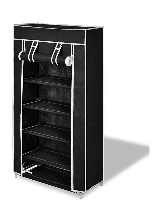 Shoe Rack 5 Layer Black  - Image 1