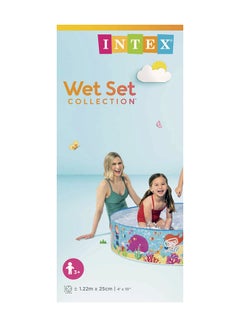 INTEX 1 Piece Fun Snapset Pool Assorted Design May Vary 122x25cm  - Image 2