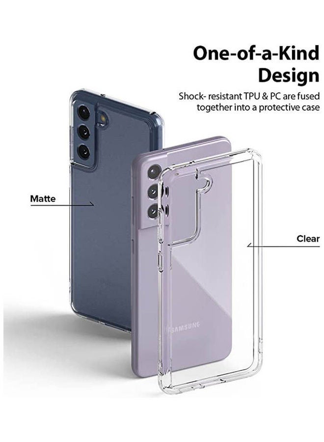 Ringke Fusion Compatible with Galaxy S21 FE Case Clear Clear - Image 2