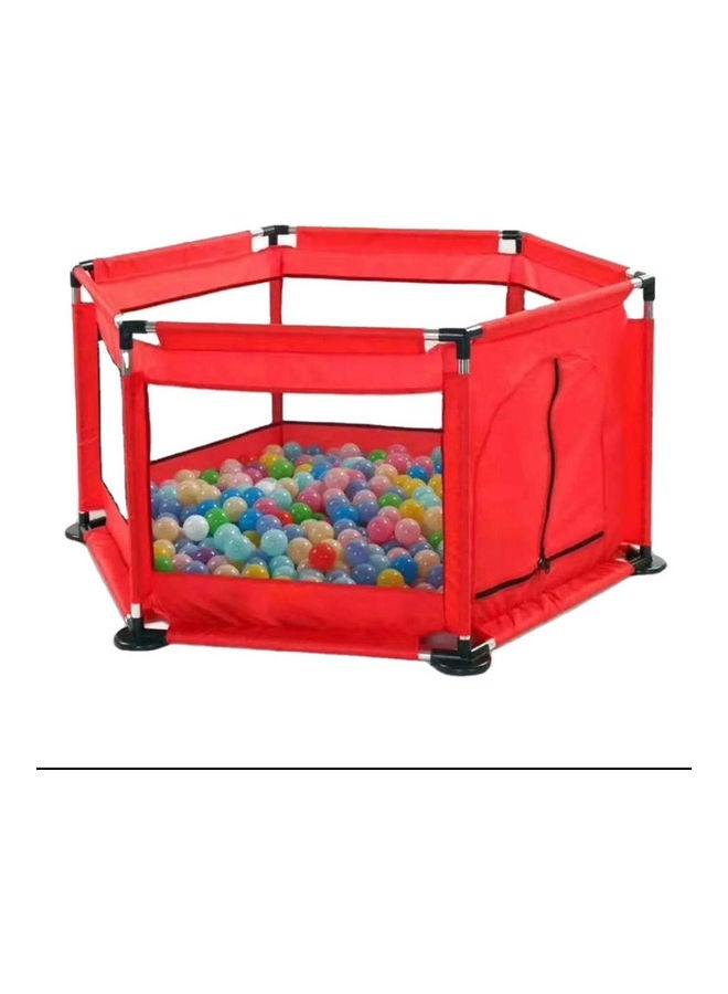 Hexagonal Tent With 30 Balls 130x65cm 
