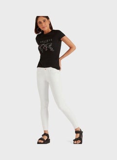 Lee Cooper Classic Skinny Jeans White  - Image 1