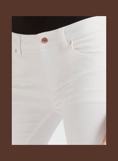 Lee Cooper Classic Skinny Jeans White  - Image 4