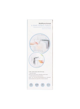 Multifunctional 4-Bar Towel Rack Multicolour - v1648467384/N52859954A_1