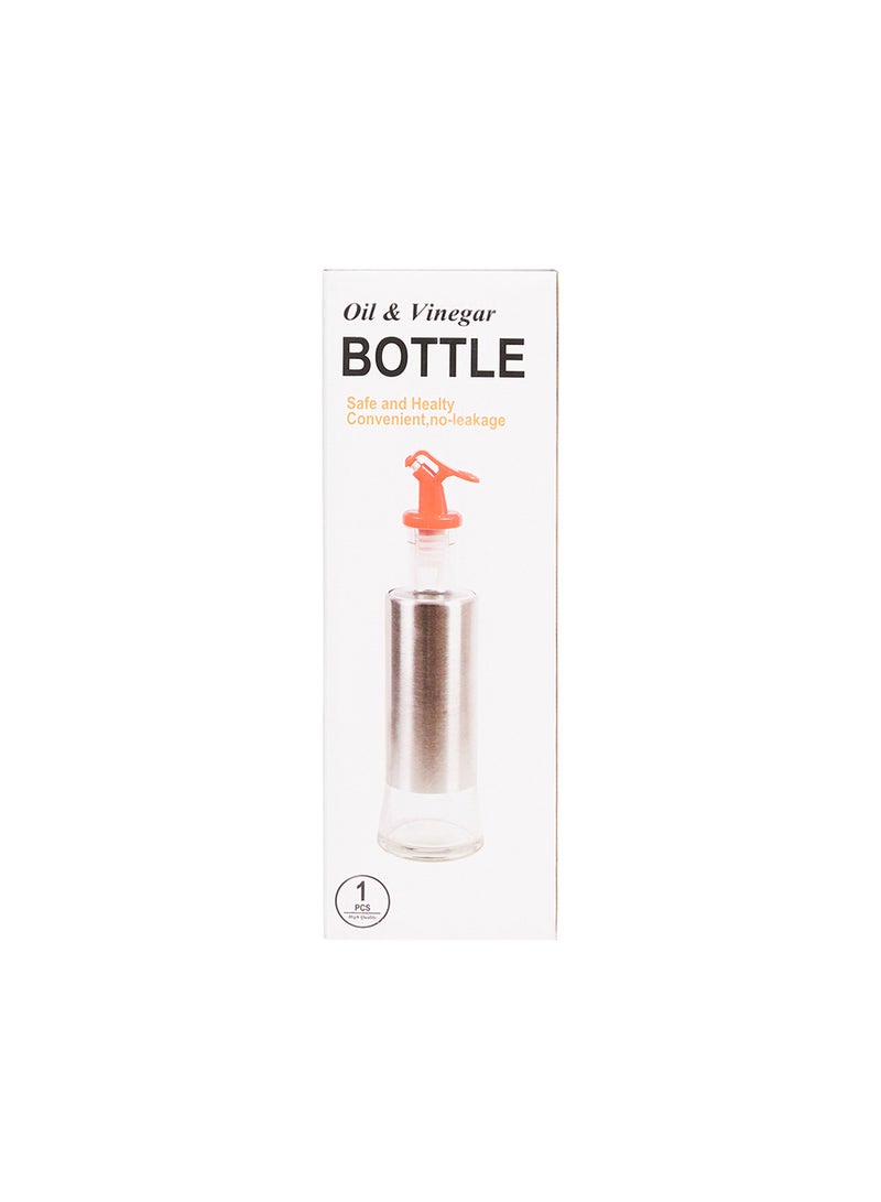 Oil Spray Bottle Silver 21cm 