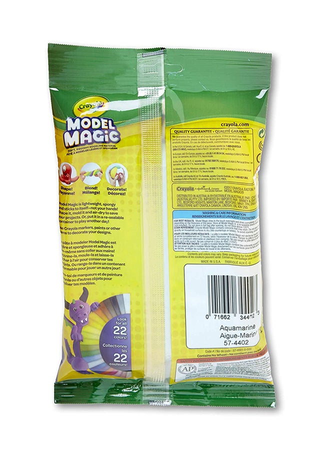Crayola Model Magic, 4-Oz. Pouch - Aquamarine 23x14x3cm  - Image 3