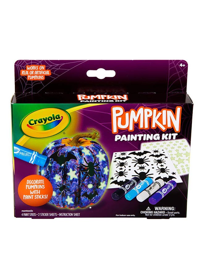 Crayola Galaxy Paint Stick Pumpkin Decorating Kit 4.14x19.09x17.15cm  - Image 2