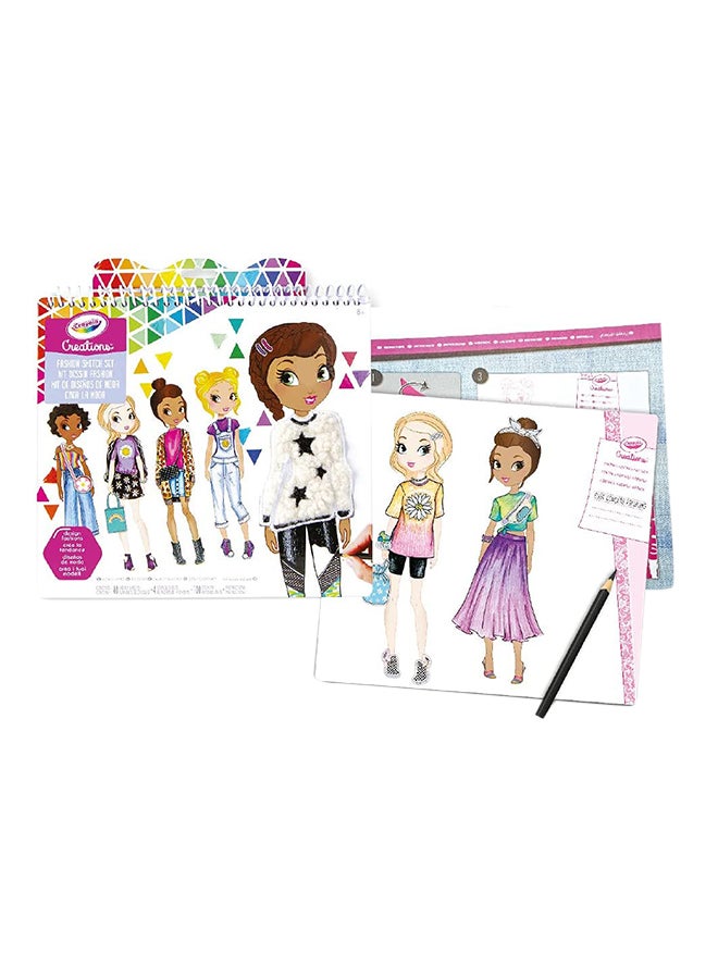 كرايولا مجموعة رسم أزياء إبداعات - Image 1