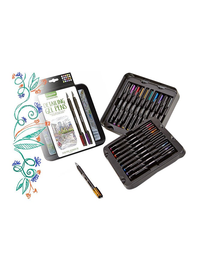 كرايولا أقلام جل ذات تفاصيل مميزة، عدد 20 - Image 1