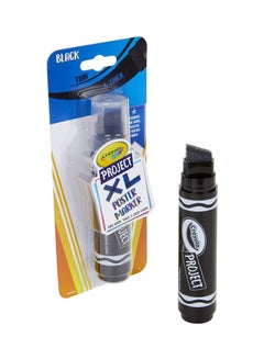Crayola 1 Count Xl Poster Markers - Black 20.64x8.89x3.48cm  - Image 1