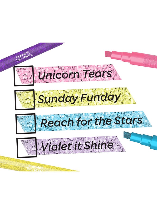 كرايولا أقلام تحديد لامعة من تاكي نوت، عدد 4 - Image 4