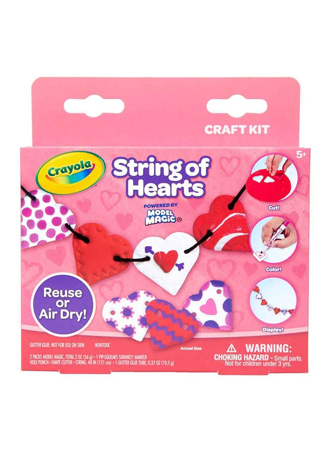 Crayola Model Magic Heartstring Garlands 15.24x14.45x4.92cm - Image 2