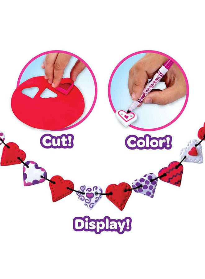 Crayola Model Magic Heartstring Garlands 15.24x14.45x4.92cm - Image 5