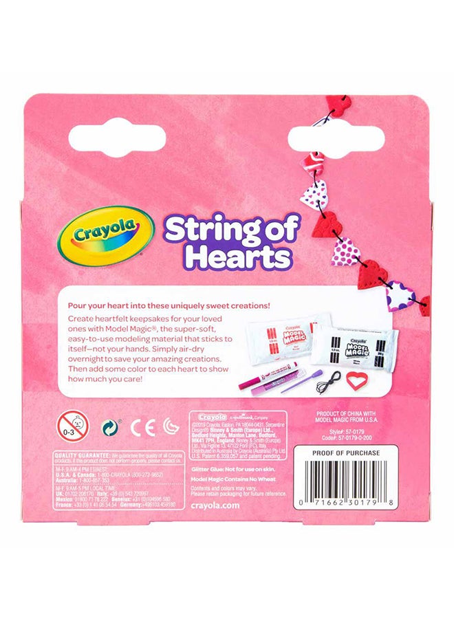 Crayola Model Magic Heartstring Garlands 15.24x14.45x4.92cm - Image 3