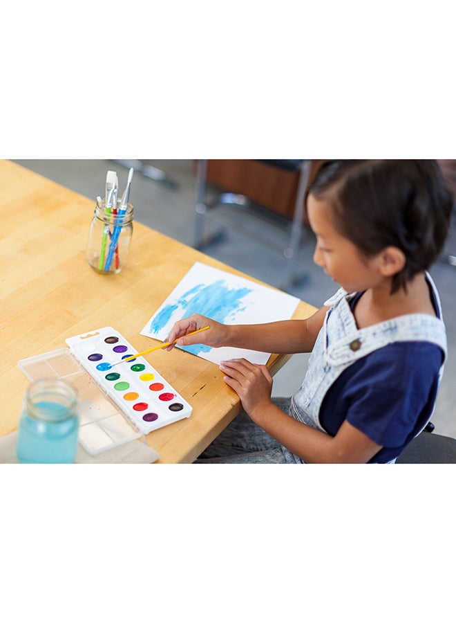 كرايولا أقلام ألوان مائية قابلة للغسل مع فرشاة بمقبض بلاستيكي، عدد 16 - Image 4