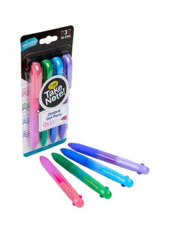 Take Note Washable Gel Pens, Ombre, 4 Count 19.37x9.45x1.83cm - v1648467972/N52907089A_1