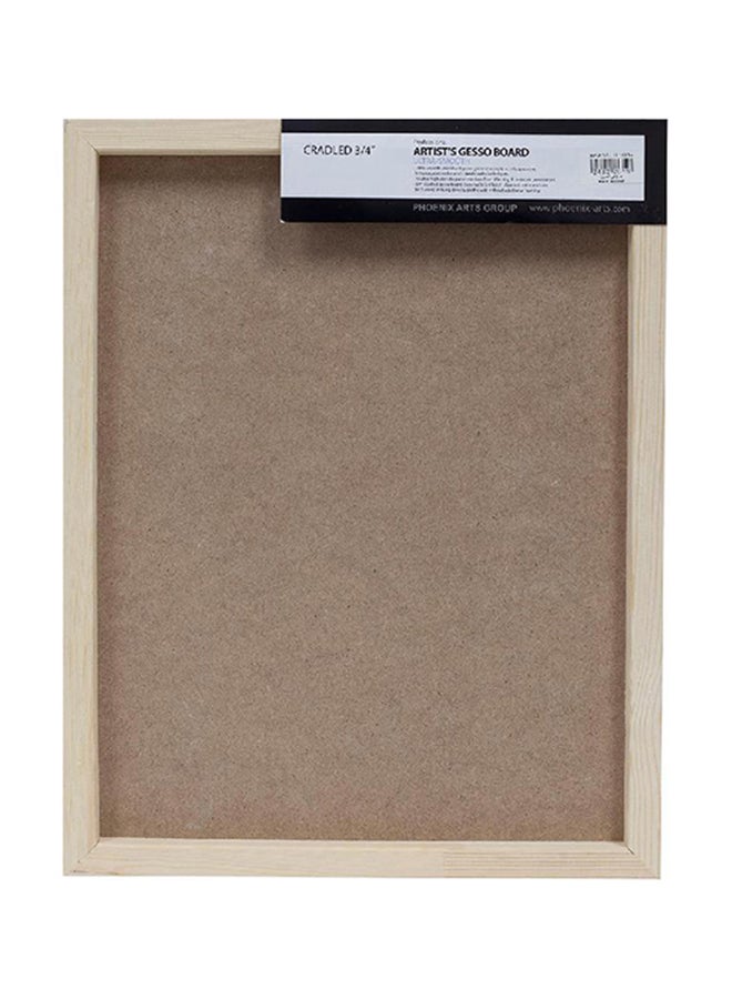 Phoenix Artists Gesso Canvas Panel Board Rectangle White - Image 2