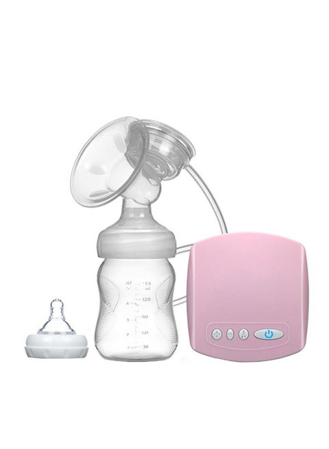 Electric Manual Breast Pump With Pacifier Portable And Easy To Use - Multicolour