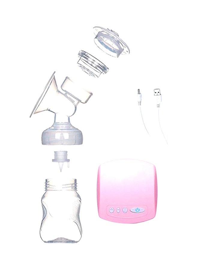 Electric Manual Breast Pump With Pacifier Portable And Easy To Use - Multicolour