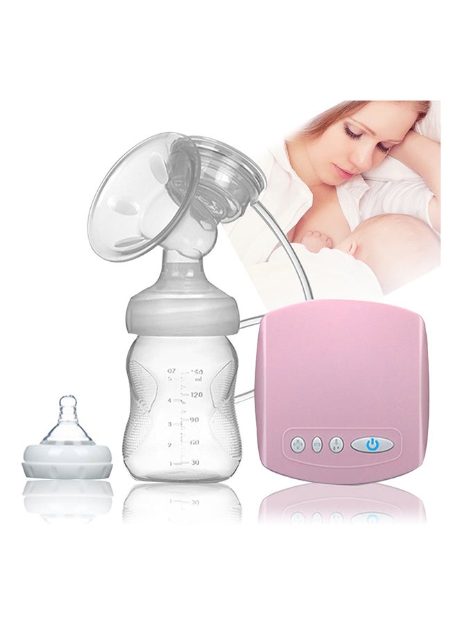 Electric Manual Breast Pump With Pacifier Portable And Easy To Use - Multicolour