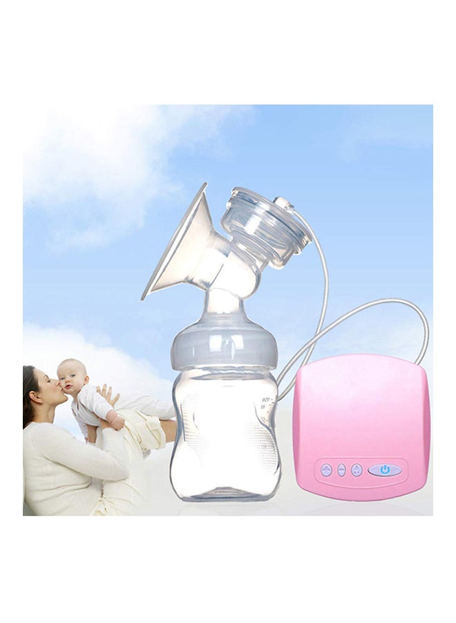 Electric Manual Breast Pump With Pacifier Portable And Easy To Use - Multicolour
