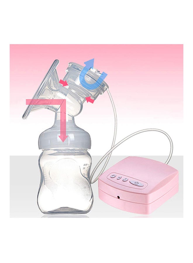Electric Manual Breast Pump With Pacifier Portable And Easy To Use - Multicolour