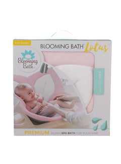 Blooming Bath Lotus Premium Plush Spa Bath In Your Sink Infant Bathtub  - Image 5