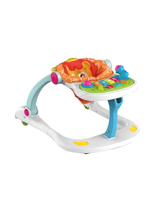 4-in-1 Multifunctional Baby Walker With Adjustable Height and Sponge Padded Chair - v1648473081/N40560521A_1