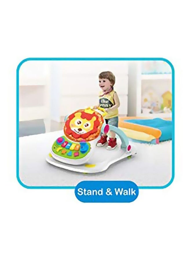 4-in-1 Multifunctional Baby Walker With Adjustable Height and Sponge Padded Chair - v1648473081/N40560521A_4