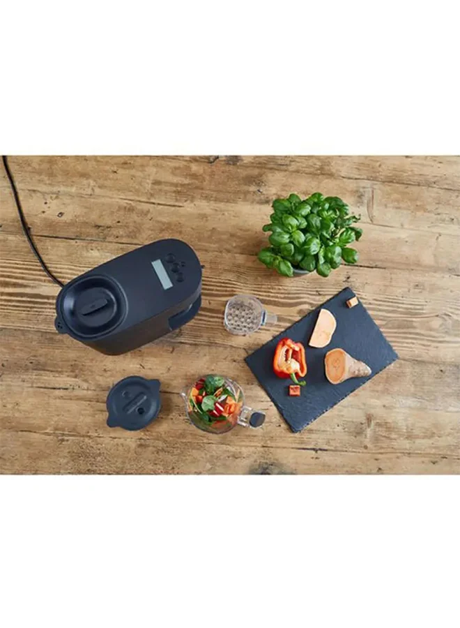 tommee tippee Quick Cook Steamer And Blender Essential Baby Healthy Food Maker - Black