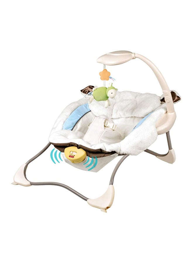 Baby love My Little Lamb Infant Rocking Chair For Kids - White  - Image 5