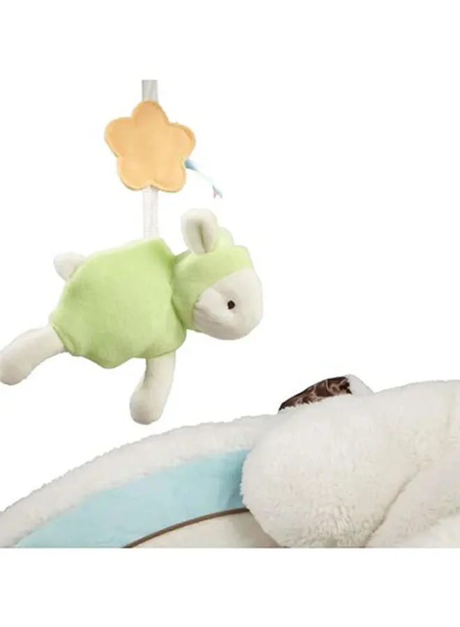 Baby love My Little Lamb Infant Rocking Chair For Kids - White