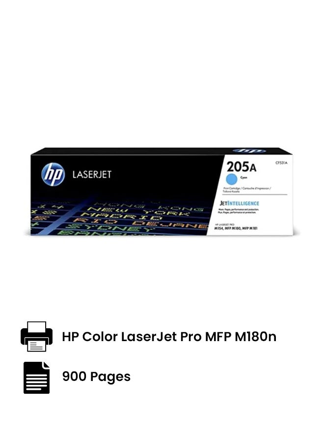 HP 205A Original Toner Cartridge Cyan - Image 2