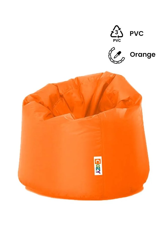 Cozy PVC Bean Bag Orange - Image 1