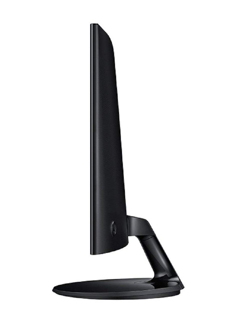 Samsung - 24-inch Cf390 Curved Monitor With The Deeply Immersive Viewing Experience Lc24f390fhmxue black - Image 1