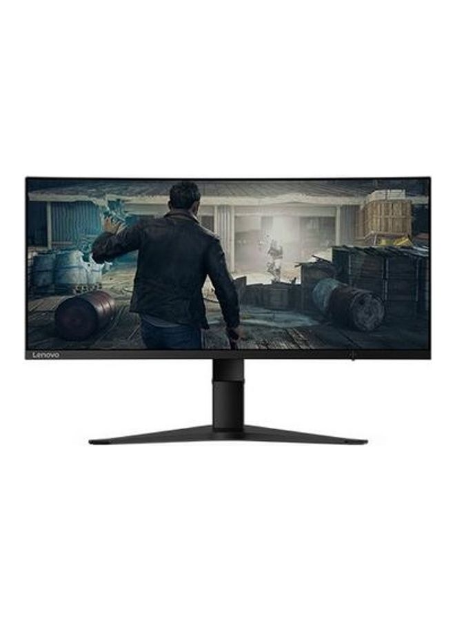 Lenovo - 34-Inch G34w-10 Ultra-Wide Curved Gaming Monitor / 144Hz / AMD FreeSync / 34inch Black - Image 1