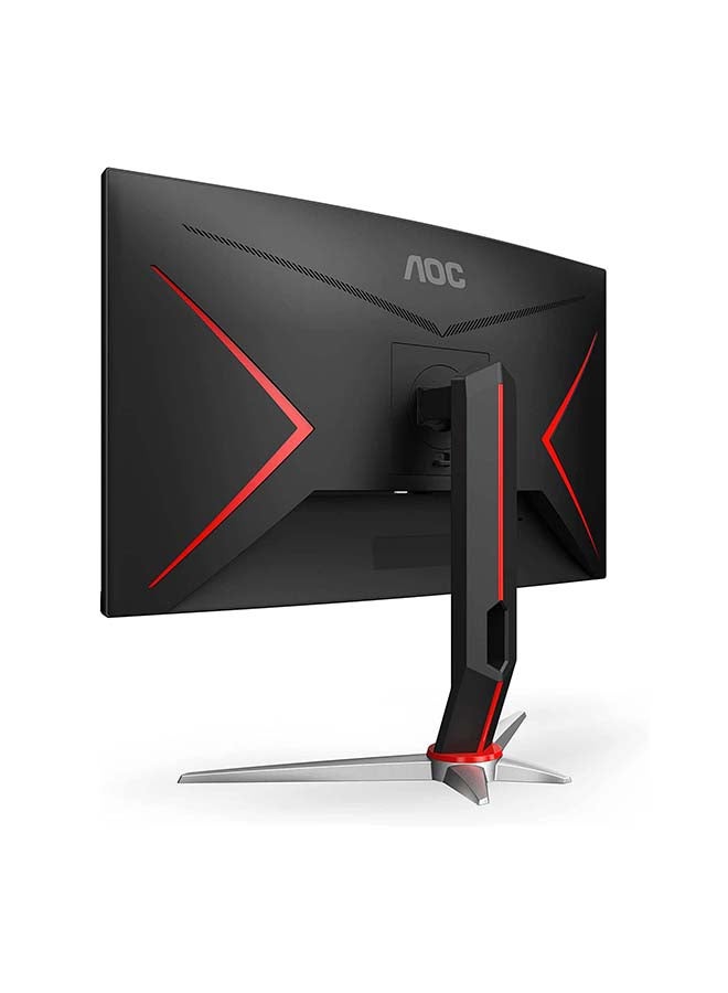 AOC - AOC 27 inch, CQ27G2, VA QHD frameless curved gaming monitor with 144 Hz refresh rate, 1ms response rate, HDMI Black - Image 1