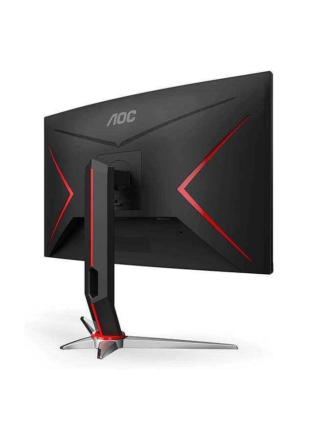 AOC - AOC 27 inch, CQ27G2, VA QHD frameless curved gaming monitor with 144 Hz refresh rate, 1ms response rate, HDMI Black - Image 1