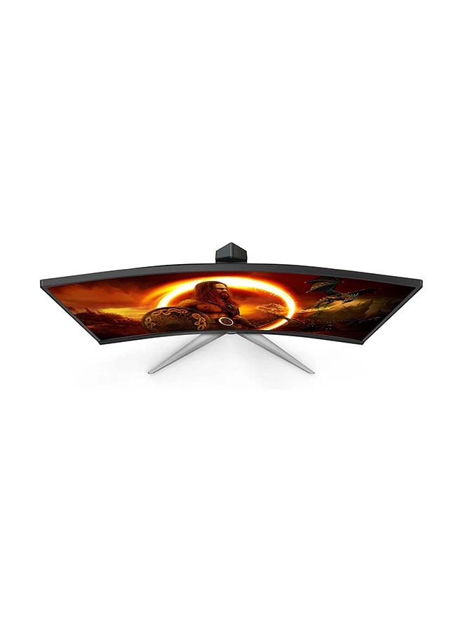 AOC - AOC 27 inch, CQ27G2, VA QHD frameless curved gaming monitor with 144 Hz refresh rate, 1ms response rate, HDMI Black - Image 1