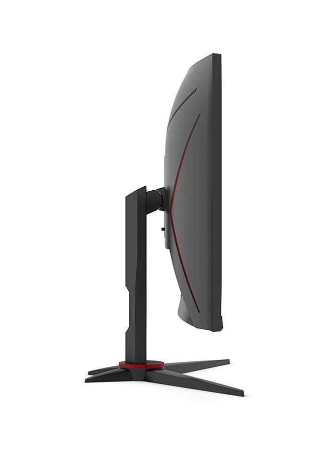AOC - C27G2Z Curved Frameless Ultra-Fast Gaming Monitor, FHD 1080p, 0.5ms 240Hz, FreeSync, HDMI/DP/VGA, Height Adjustable, 3-Year Zero Dead Pixel Guarantee, Xbox PS5 Switch 27inch Black - Image 1